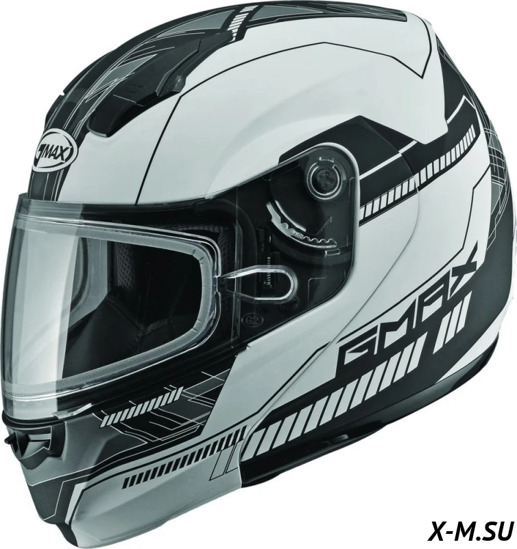 Шлем GM MD04 MODULAR Elect black/white Шлем GM MD04 MODULAR Elect black/white