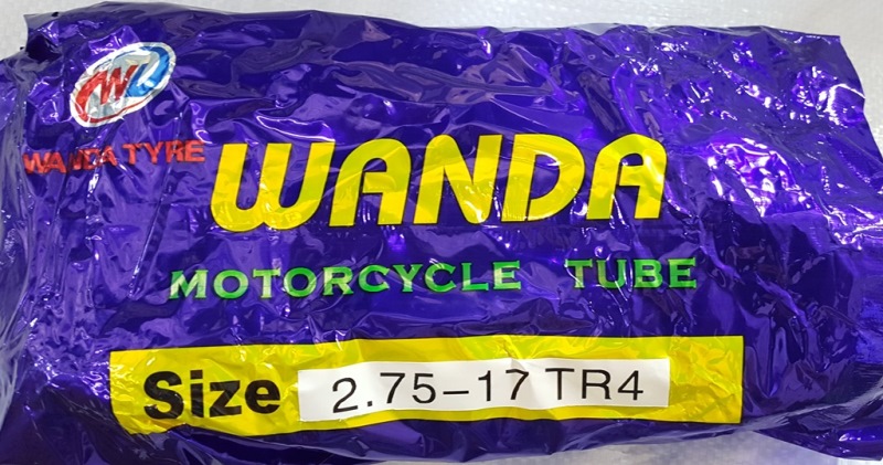 Камера 2.75-17 TR4 (55MM) (440g. Бутил 50шт. Мешок) WANDA