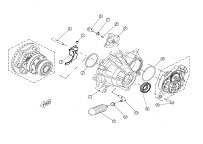 Редуктор передний (новый)(Часть 5) КВАДРОЦИКЛА STELS ATV 700 D 2010