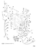 Электрические компоненты 2-Х ТАКТНОГО ПЛМ MERCURY 50EO Серийный номер от 0G590000 до 0G760299