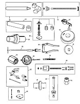 Инструменты (Часть 3) 4-Х ТАКТНОГО ПЛМ MERCURY 30 Серийный номер от 0P153500 до 0P400999