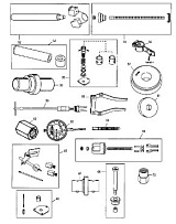 Инструменты (Часть 3) 4-Х ТАКТНОГО ПЛМ MERCURY 40 Серийный номер от 0P153500 до 0P400999