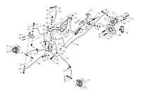 Тормозная система КВАДРОЦИКЛА STELS ATV 700 GT1