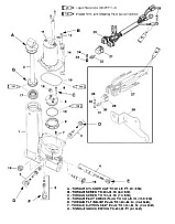 Система электрогидроподъема 2-х тактного ПЛМ MERCURY 40 M Серийный номер от 0G055314 до 0G760299