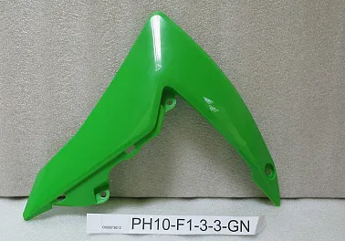 Облицовка передняя левая зелёная  PH10F133GN