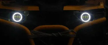 Диодная лента "Ангельские глазки"   GUEPARD   габаритного света, d=9 см (КРАСНЫЙ)