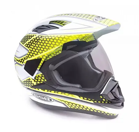 Шлем XP-14 А WHITE-FLUO-YELLOW